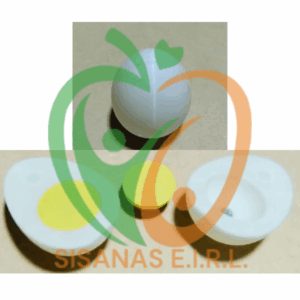 HUEVO DE PLÁSTICO IMANTADO EN 3D